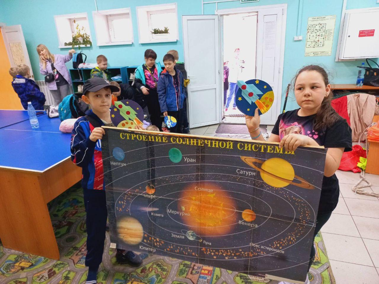 Космическая познавательно- развлекательная программа..