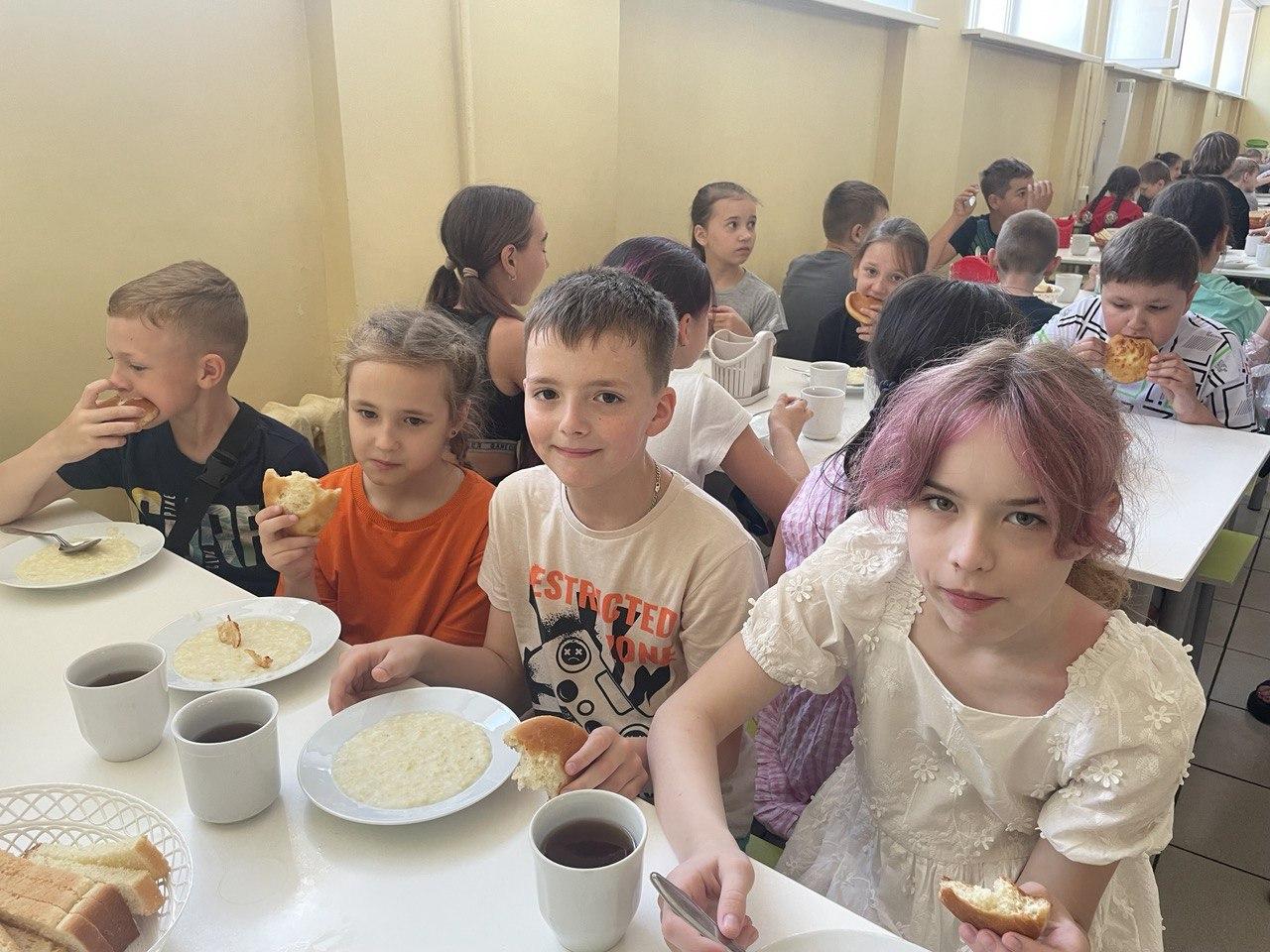 Летний пришкольный лагерь..
