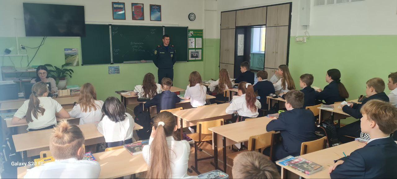 Открытый урок на тему &amp;quot;Пожарная безопасность&amp;quot;..