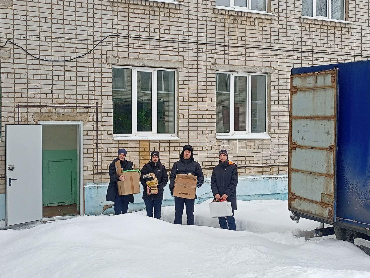 Сбор макулатуры..