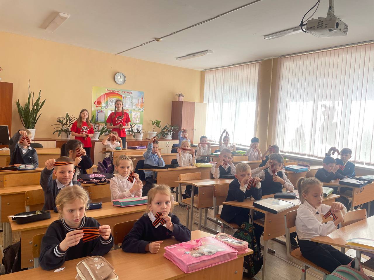 Акция &amp;quot;Георгиевская ленточка&amp;quot;..